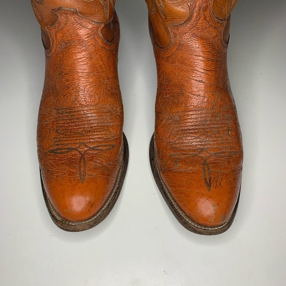 Vintage Justin Cowboy Boots​​​ - Picture 4 of 7